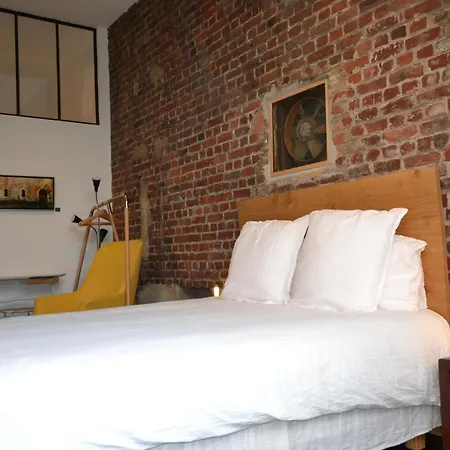 D'hotes La Teinturerie Panzió Roubaix